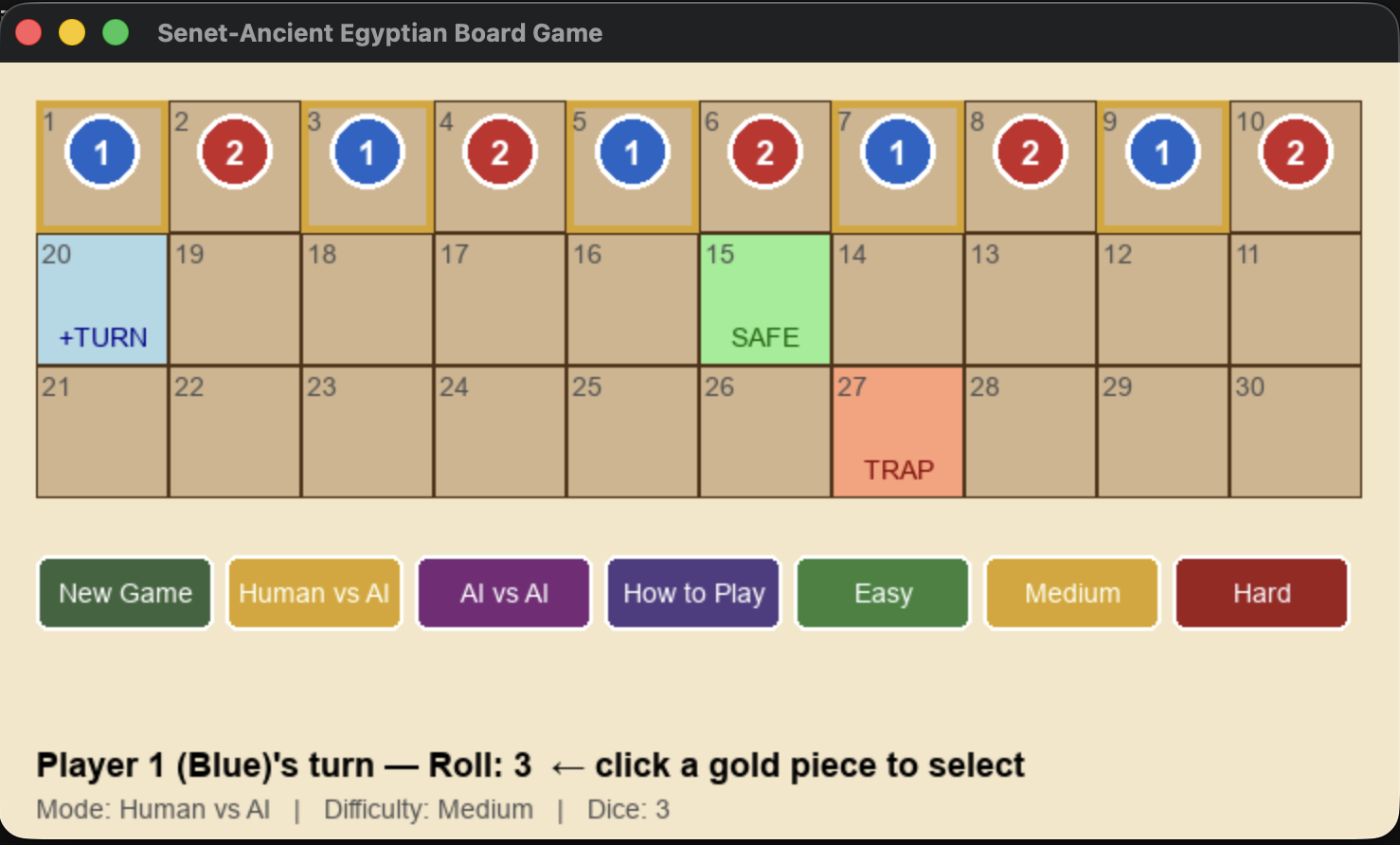 Senet Game